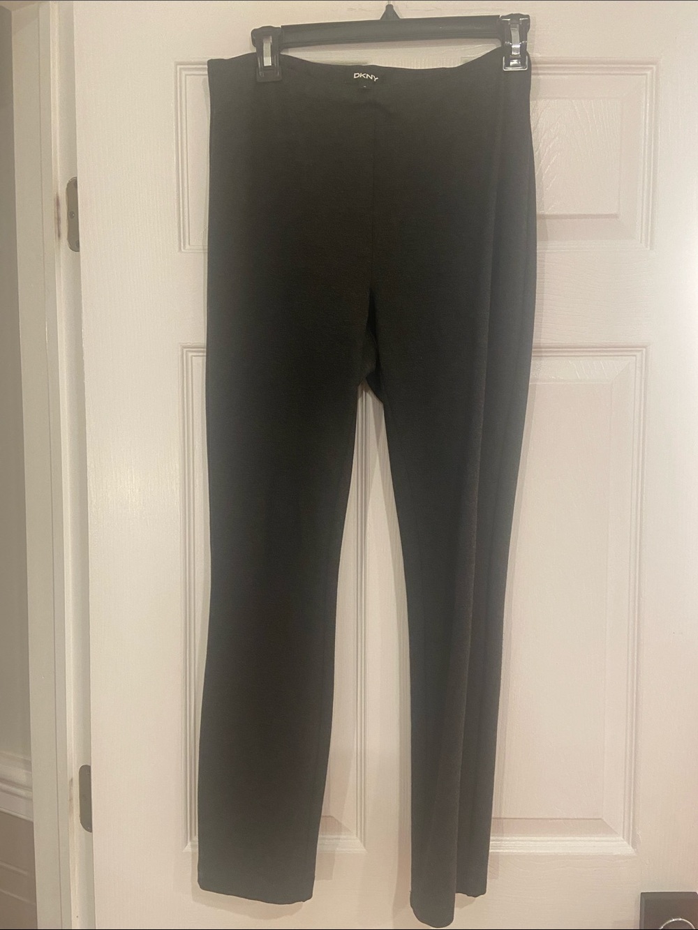 DKNY Women’s Grey Slim Stretch Leggings